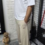 Bej Eşofman Altı Baggy