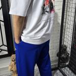 Beyaz (Storm) Baskılı T-Shirt