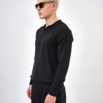 Pamuk Karışımlı Düğmesiz Triko Polo Yaka RK-101485