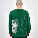 Between Life and Death Baskılı OversizeSweatshirt RK-101478